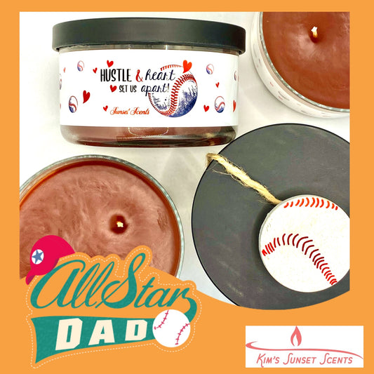 $5 Baseball Specialty Candle