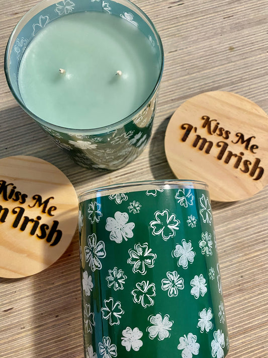 St Patrick’s Day Candles
