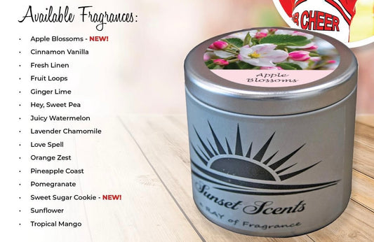 Metal tin 12oz Candles $6 in MOST POPULAR FRAGRANCES!!!