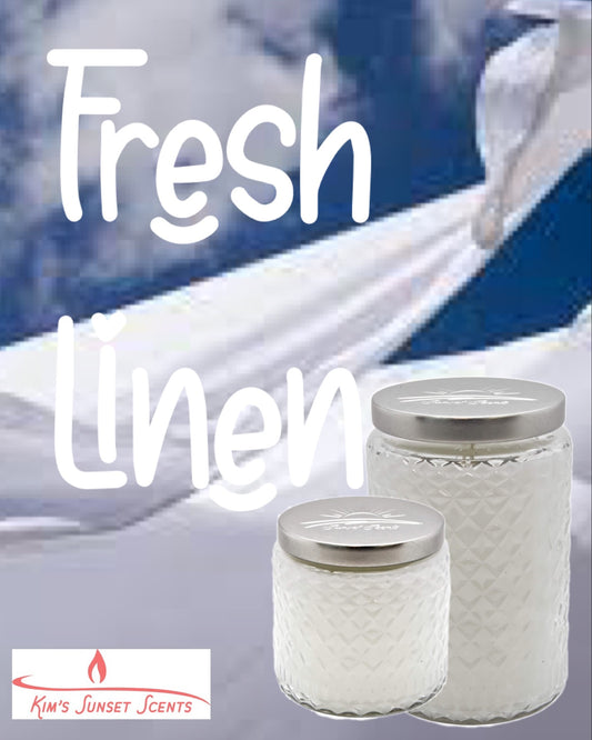 ON SALE Fresh Linen Candle