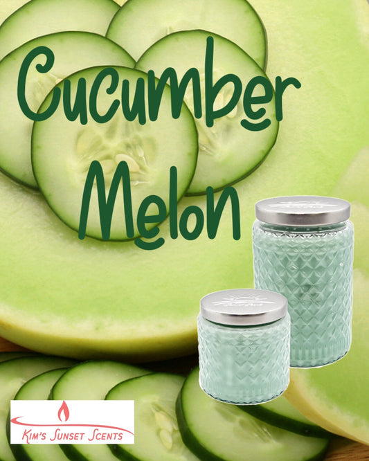 ON SALE Cucumber Melon Candle